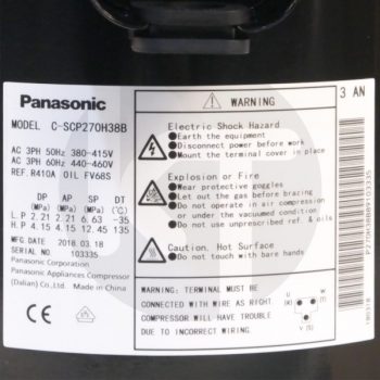 Компрессор для кондиционера Panasonic C-SCP270H38B