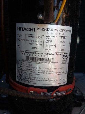 Компрессор для кондиционера Hitachi E655DH-65D2YG