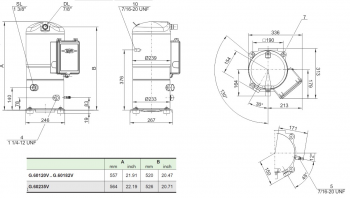 Спиральный компрессор Bitzer Orbit GSD60137VA