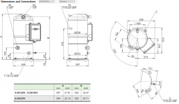 Спиральный компрессор Bitzer Orbit + GSU60235VL