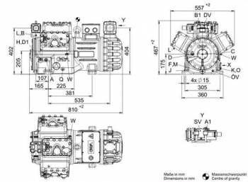 Полугерметичный компрессор Bock HGX66e/1340-4