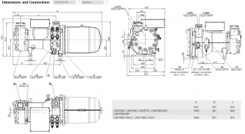 Полугерметичный компрессор Bitzer CSH7563-60Y